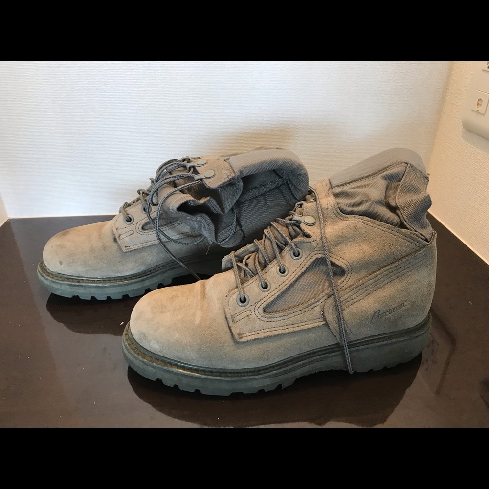 Sage Green Corocan Womens Combat boot